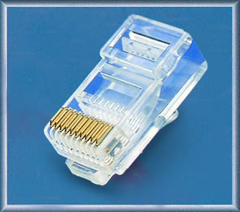 供应普天六类RJ45水晶头